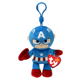 TY Plush Toys TY Clip Captain America
